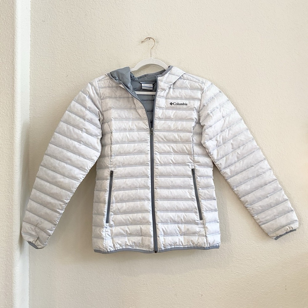 Columbia‎ Women's Small Flash Forward Down Jacket Coat Tradewinds White